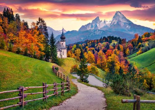 12 - Kostel Maria Gern Berchtesgaden Německo