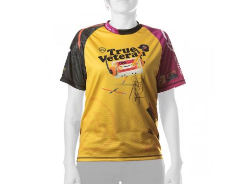True Veteran Pink enduro jersey short sleeve