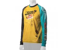 True Veteran Blue enduro jersey long sleeve