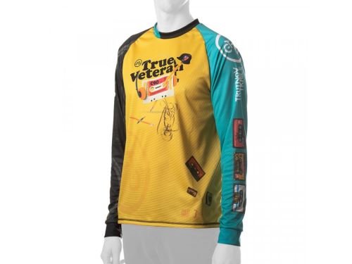 True Veteran Blue enduro jersey long sleeve